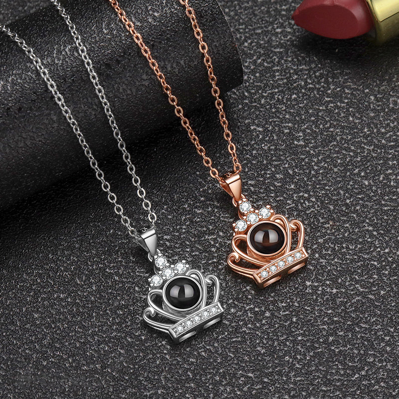 Colier Personalizat "Crown"