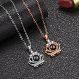 Colier Personalizat "Crown"
