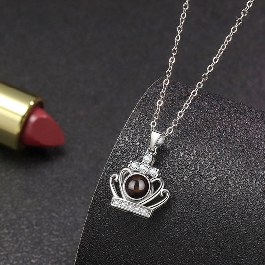 Colier Personalizat "Crown"