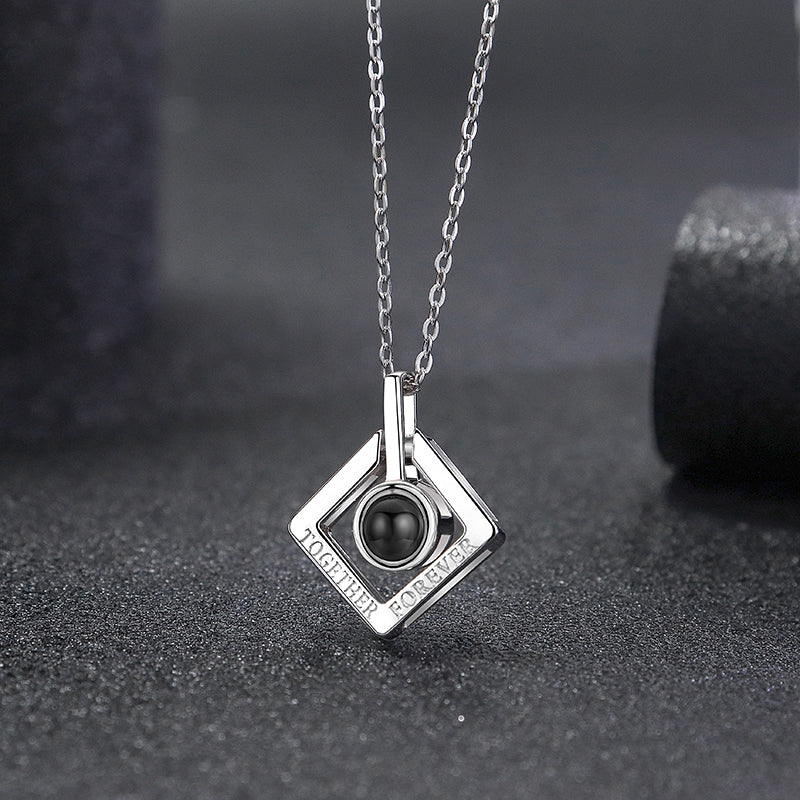 Colier Silver "Forever"
