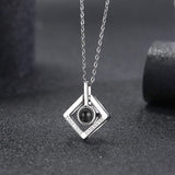 Colier Silver "Forever"