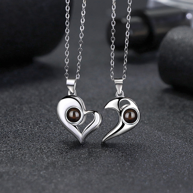 Set Colier Silver "Eternal Love"