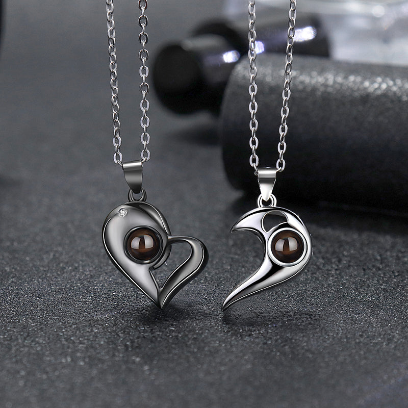Set Colier Silver "Eternal Love"