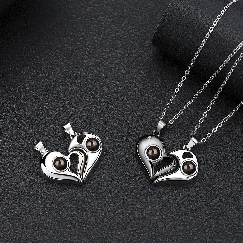 Set Colier Silver "Eternal Love"