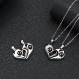 Set Colier Silver "Eternal Love"