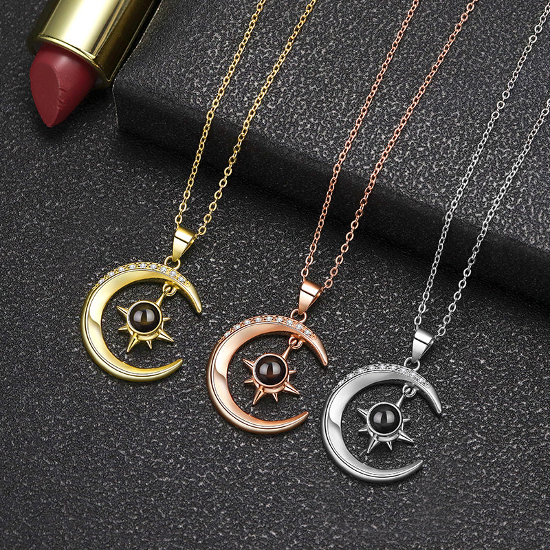 Colier Personalizat "Crescent"
