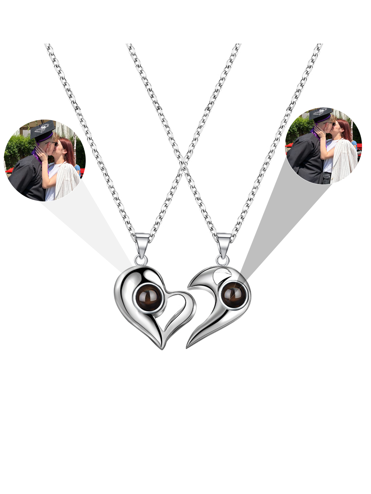Set Colier Silver "Eternal Love"