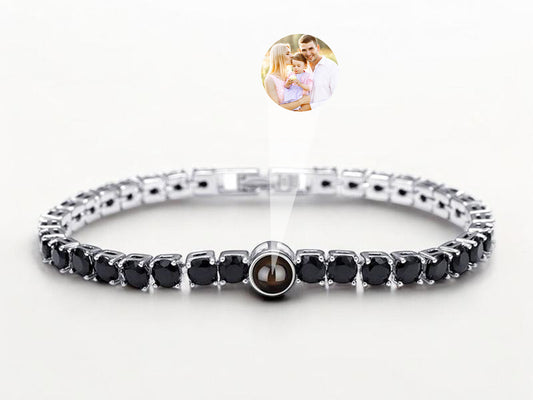 Bratara Personalizata "Black Rubin"