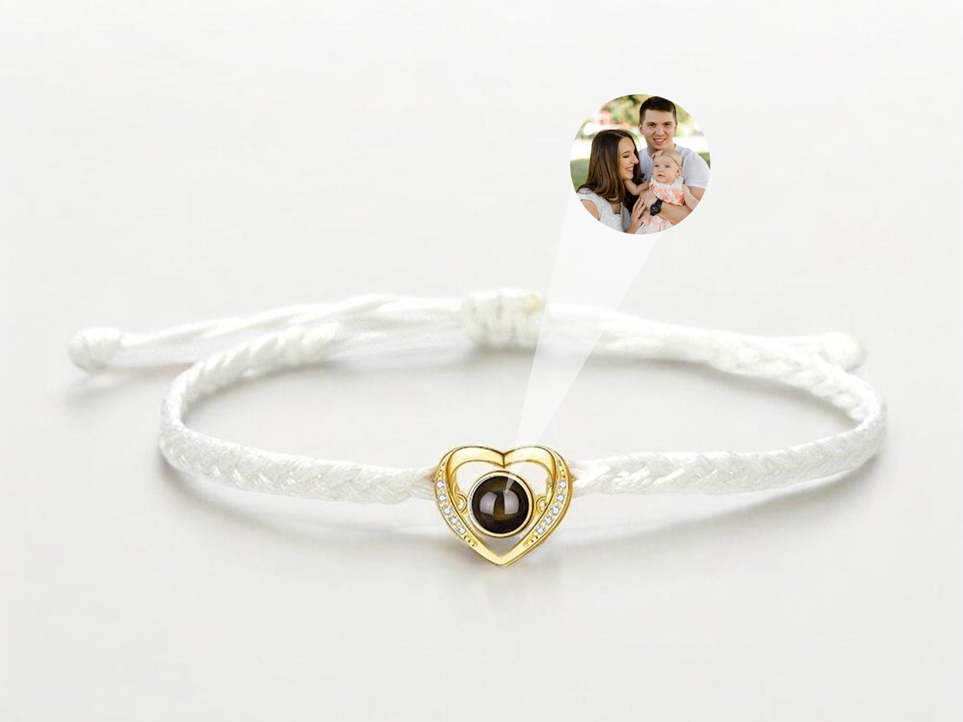 Bratara Clasica Personalizata tip Inima