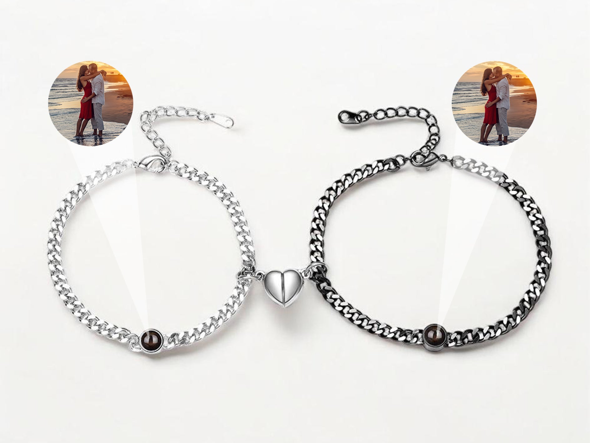 Set Bratari Personalizate "Your Heart"