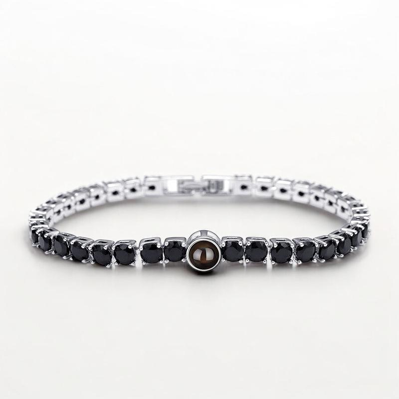 Bratara Personalizata "Black Rubin"
