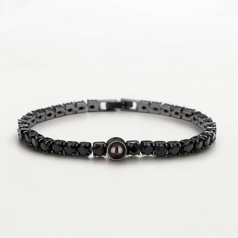 Bratara Personalizata "Black Rubin"