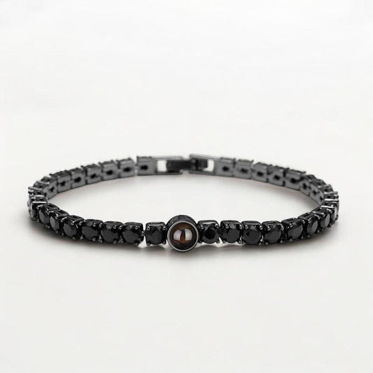 Bratara Personalizata "Black Rubin"